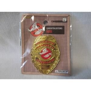 NEW Cosplay Ghostbuster Paranormal Investigator Badge Spirit Halloween